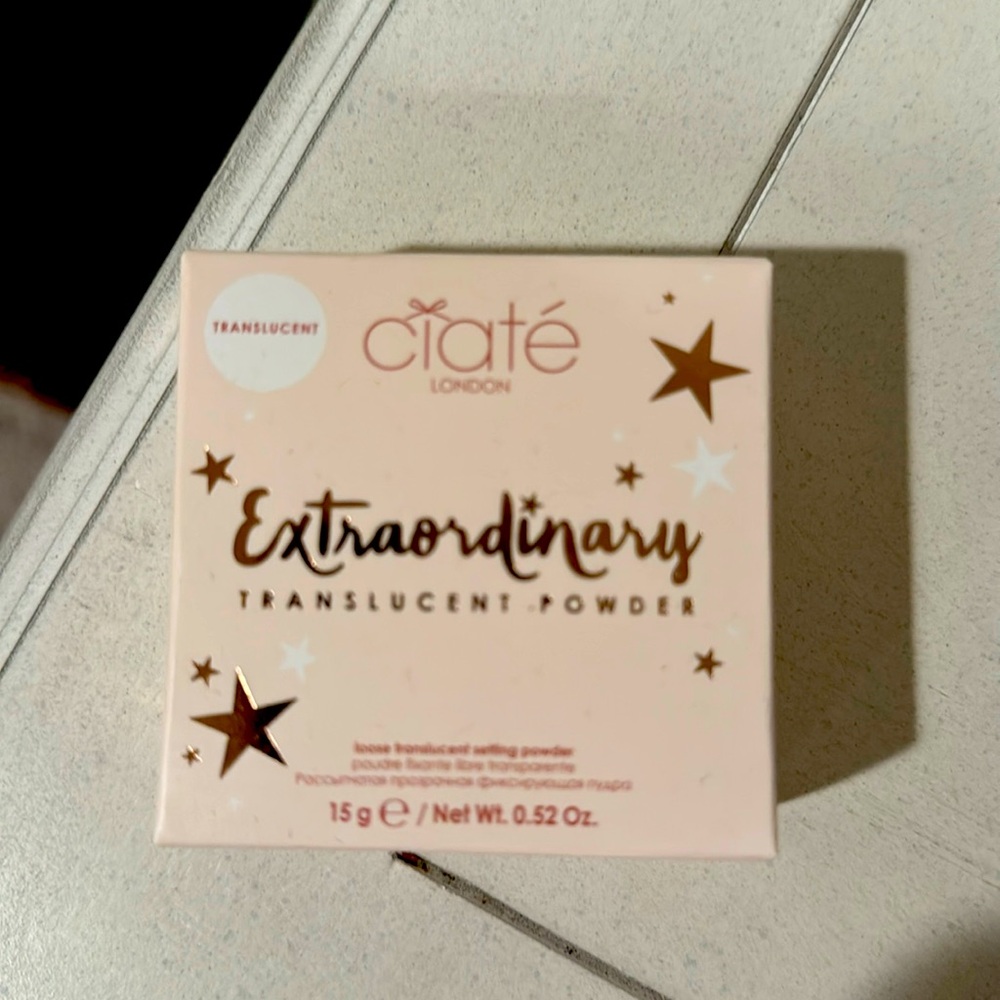 Ciate Extraordinary Translucent Setting Powder NEW 0.52 Oz Loose